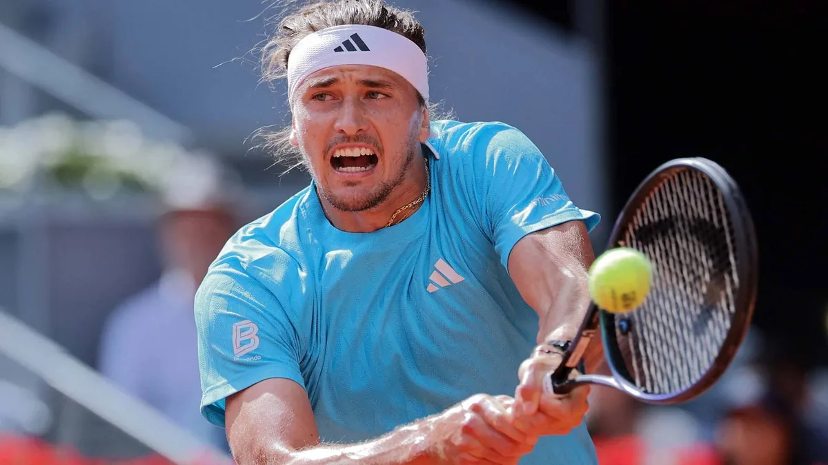Zverev survives scare from Navone, maintains perfect score in Madrid openers