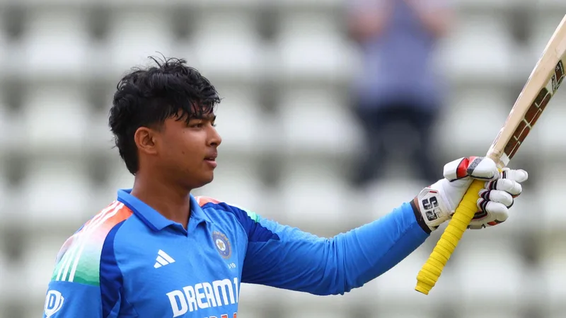 15-year-old Vaibhav Suryavanshi has become the fastest to score 1,000 T20 runs