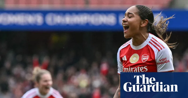 Olivia Smith’s late strike gives Arsenal edge over OL Lyonnes in WCL semi-final