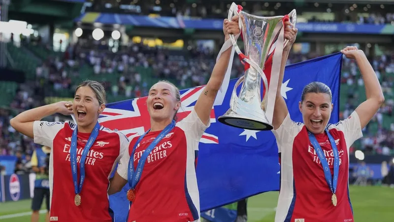 World champion Matilda re-signs with Arsenal