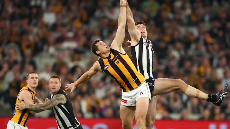 ‘Excuse my language’: Pies skipper speaks after late free kick and draw