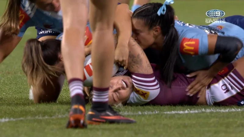 Heavy tackle leads to early HIA