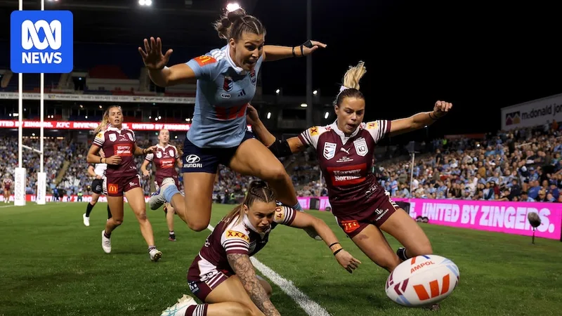 Live: Women's State of Origin Game I going down to the wire in Newcastle
