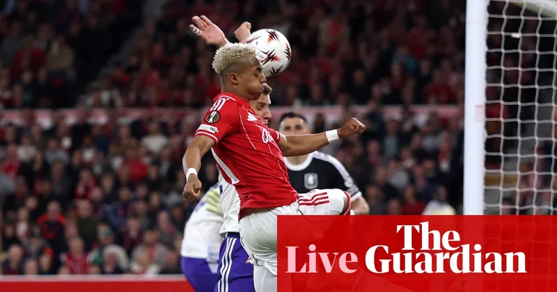 Nottingham Forest 1-0 Aston Villa: Europa League semi-final, first leg – as it happened