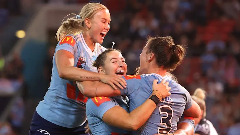 NSW take 1-0 lead in women’s State of Origin series with hard-fought win in Newcastle