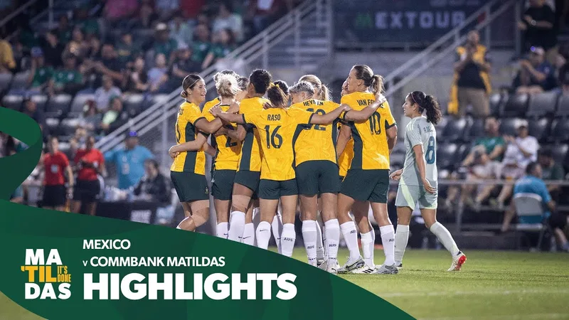 CommBank Matildas to host Mexico in two match series this June