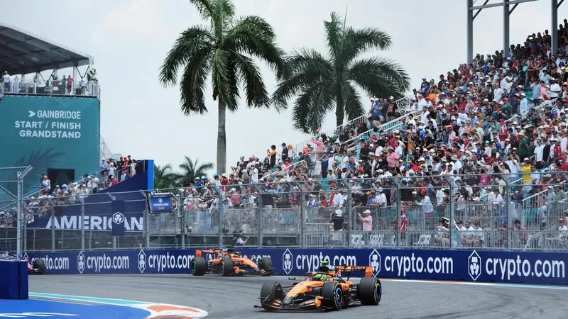 McLaren rule Miami sprint but Norris dominates Piastri