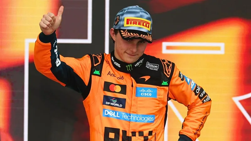 Oscar Piastri completes podium charge on last laps of Miami Grand Prix as Kimi Antonelli secures hat-trick of wins