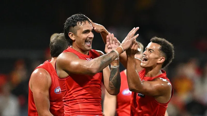 Suns excited by Ugle-Hagan progress after three goals