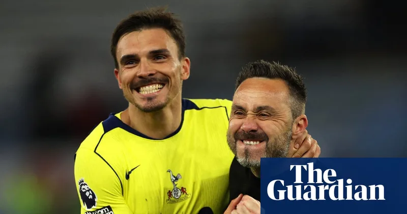 Tottenham ‘courage’ more important than points, says Roberto De Zerbi