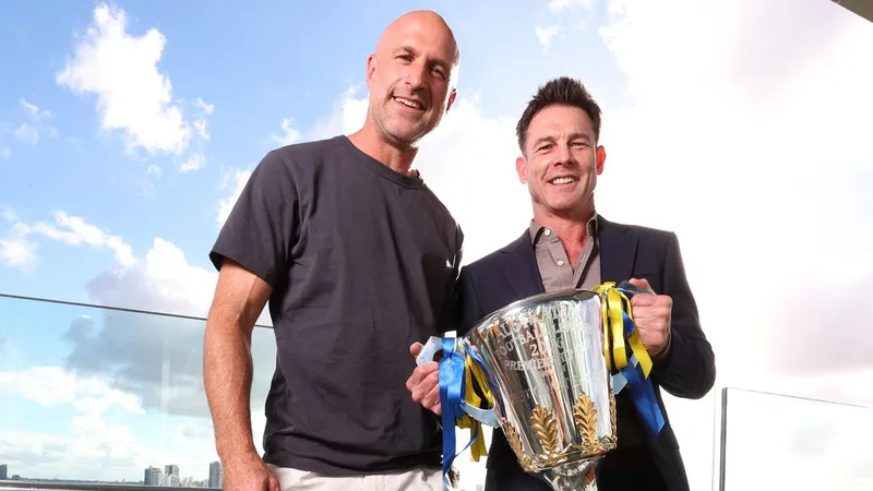 West Coast great Chris Judd says rebuilding Eagles have turned the corner in rebuild on back of young nucleus