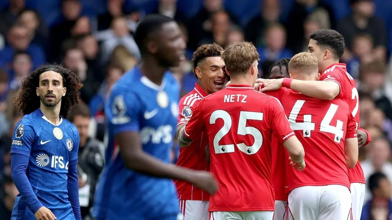 Chelsea hit new low as Forest move towards safety