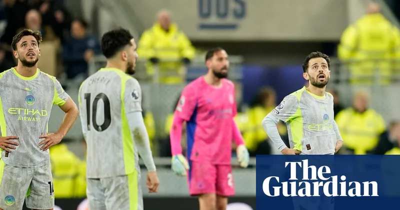 Guardiola frustrated as hopes of City taking Arsenal to wire left in critical condition | Jamie Jackson