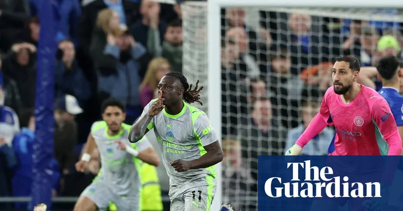 Manchester City’s wild draw at Everton hands Arsenal title edge despite late Doku strike