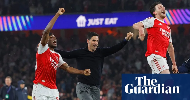 ‘An incredible night’: Mikel Arteta so proud of Arsenal’s players and fans