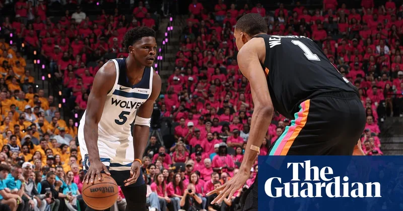 Edwards helps Timberwolves to win over Spurs despite Wembanyama’s playoff record