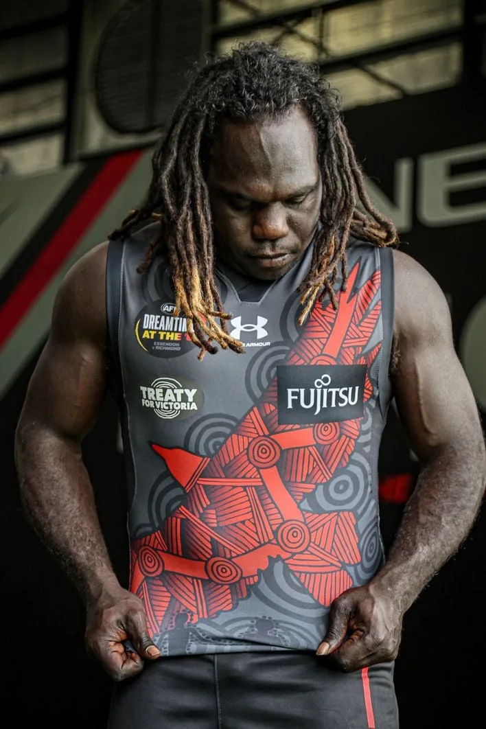 Essendon's Indigenous Guernsey Design Surfaces Online Ahead of Official Reveal