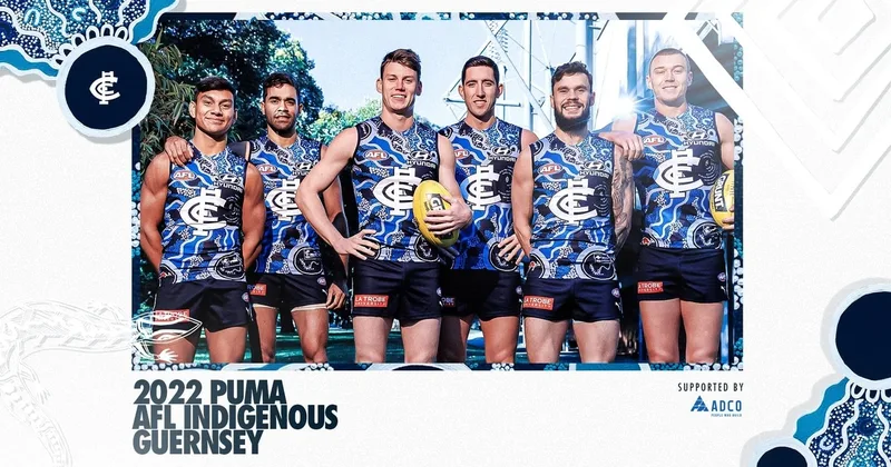 Carlton's 2026 Indigenous Guernsey Celebrates Connection to Country