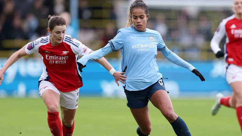 Matildas star Mary Fowler and Manchester City clinch the WSL title!