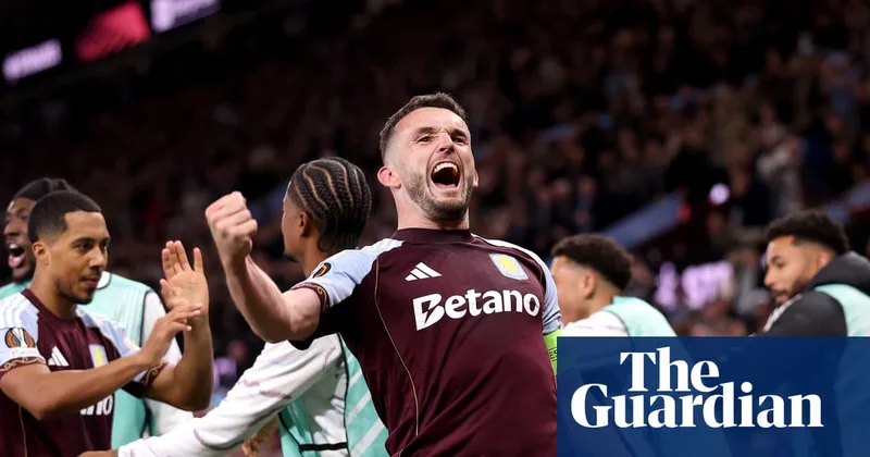 Buendía and McGinn the heroes as Villa fire past Forest to reach Europa League final