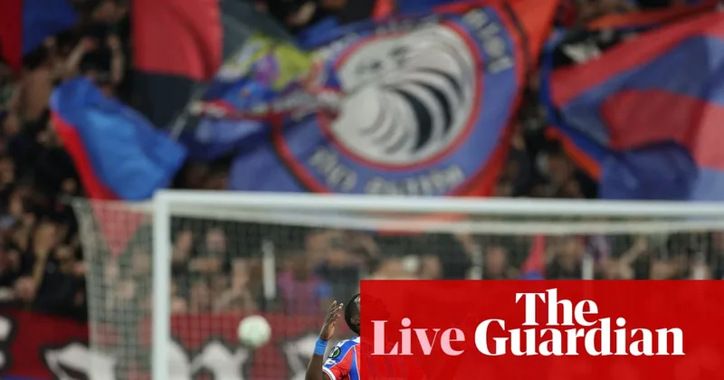 Crystal Palace 2-1 Shakhtar Donetsk (5-2 on agg): Conference League semi-final, second leg – as it happened