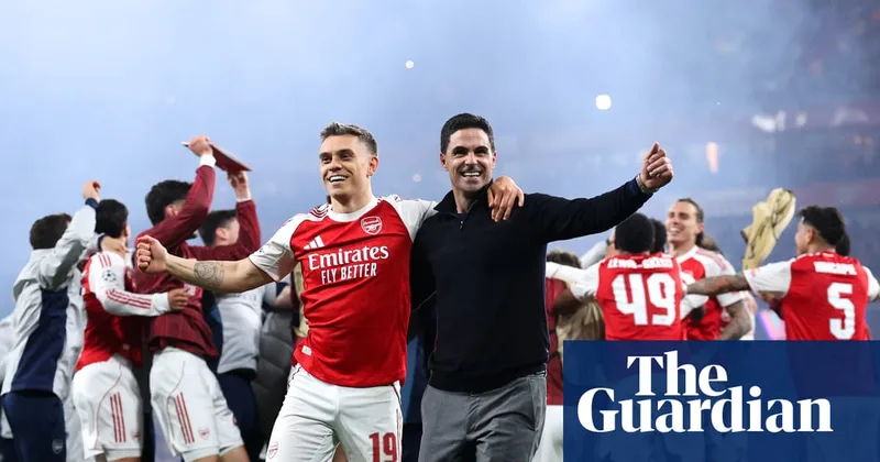 Mikel Arteta urges Arsenal to ‘channel energy’ in right way with title in sight