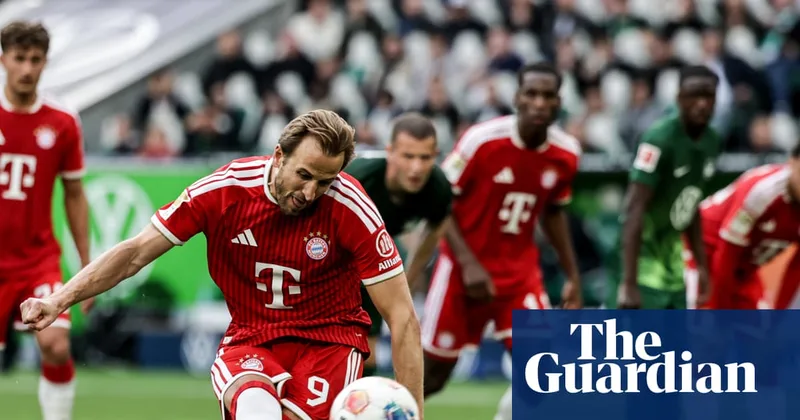 European football: Olise fires Bayern’s winner against Wolfsburg after Kane misses penalty