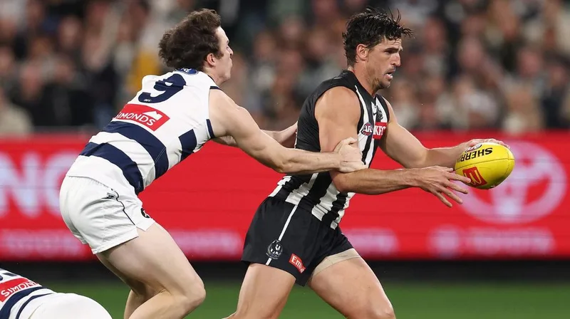 Geelong ruin Scott Pendlebury’s record-equalling game as Pies ‘embarrassed’
