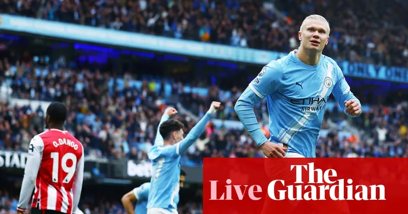 Manchester City 3-0 Brentford: Premier League – as it happened