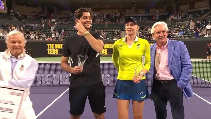 Aus Open champ in another awkward trophy ceremony moment after final drama