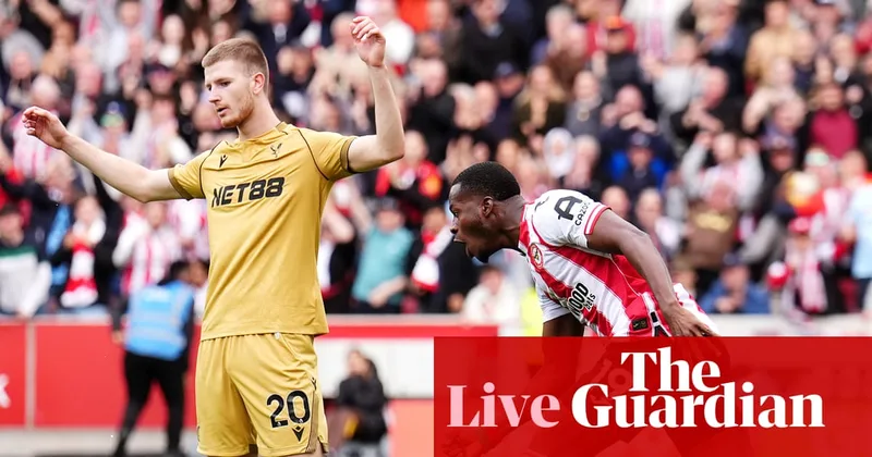 Brentford 2-2 Crystal Palace, Leeds 1-0 Brighton, Everton 1-3 Sunderland: Premier League – live