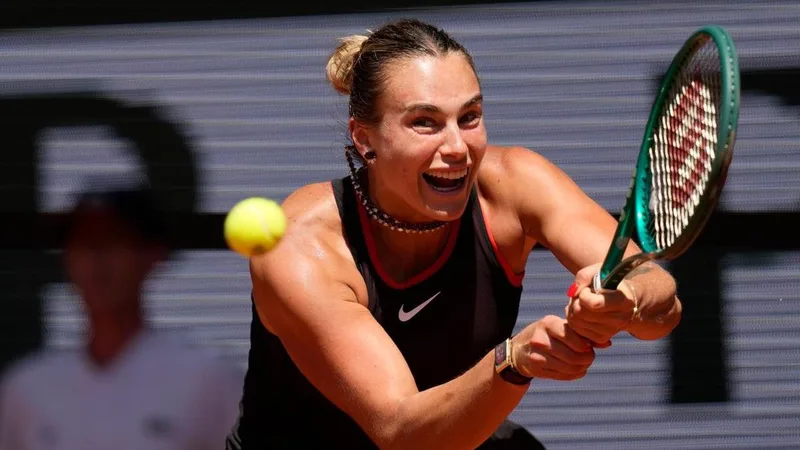 Sabalenka's Clay Efficiency Sets Roland-Garros Tone