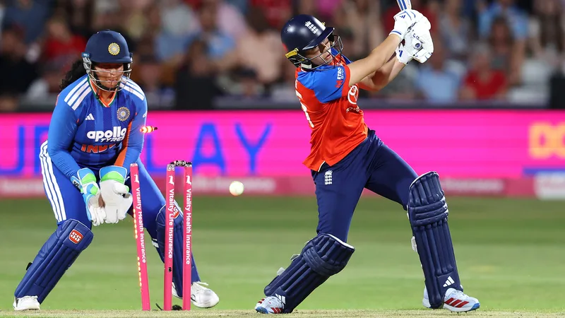 India top England in pre-World Cup T20 series opener