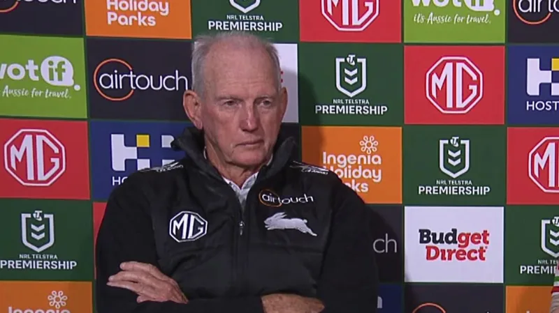 South Sydney coach Wayne Bennett fumes after Rabbitohs go down to Sea Eagles