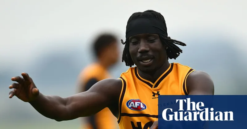AFL investigating ‘vile and racist’ abuse sent to Hawthorn player Mabior Chol