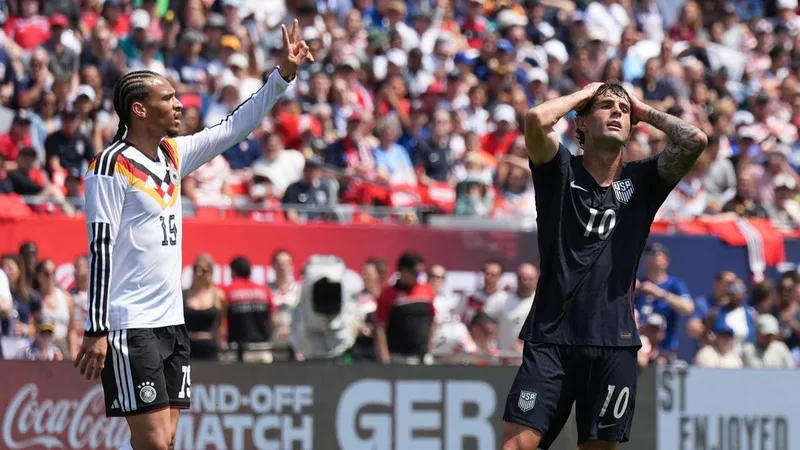 Hosts US beaten in final World Cup warm up