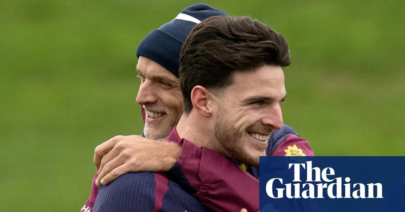 Rice Gets England Vice-Captain Nod as Tuchel Shapes World Cup Leadership