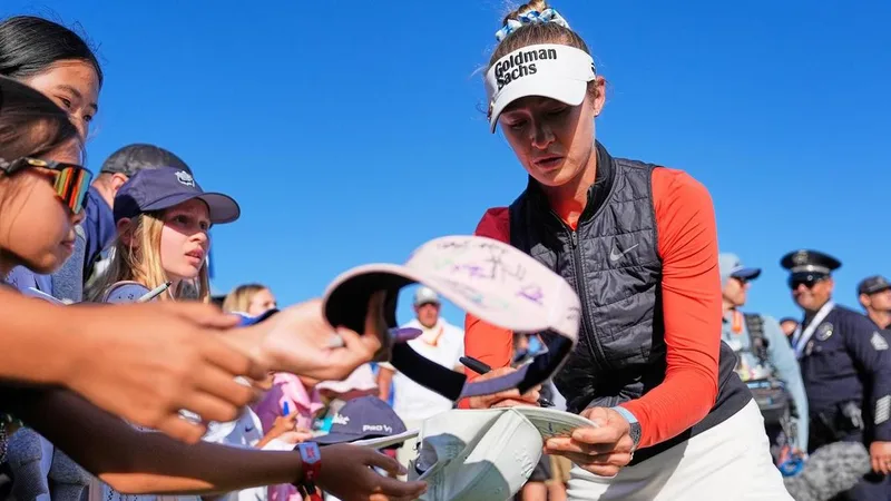 Nelly Korda's Smile Returns as Major Championship Magic Unfolds