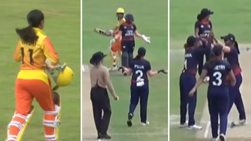 ‘Sorry for the actions of our team’: Nation apologises for unusual dismissal ‘against spirit of cricket’