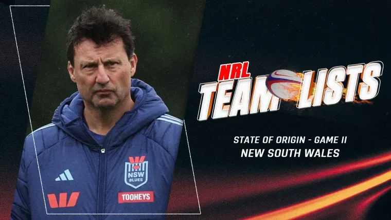 State of Origin 2026: NSW Blues confirmed team for Game II in Melbourne