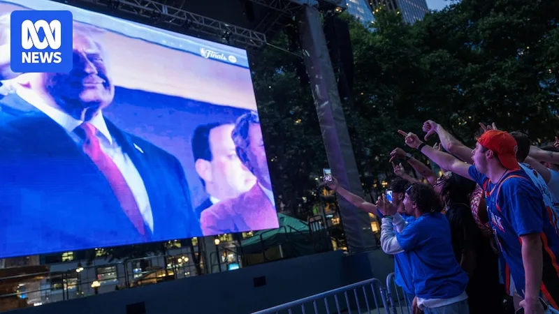Donald Trump booed at NBA Finals as chaos ensues outside