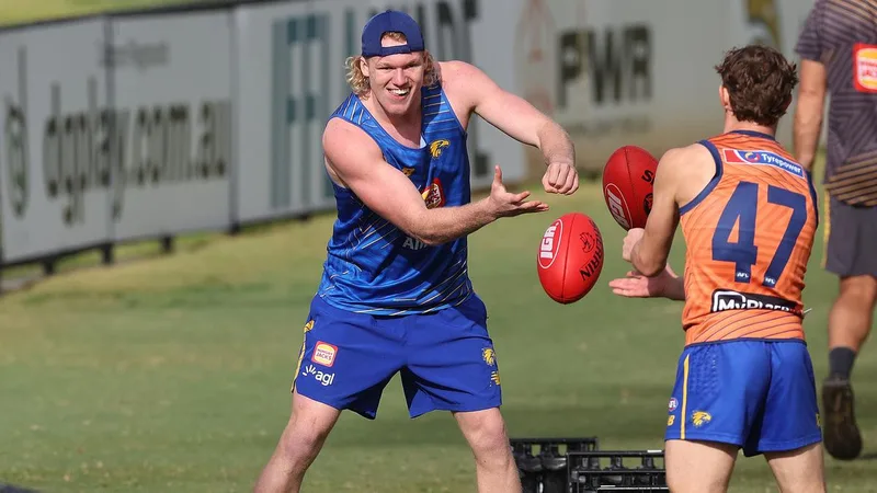 Ginbey Injury Cloud Hangs Over Eagles as Roos Clash Looms
