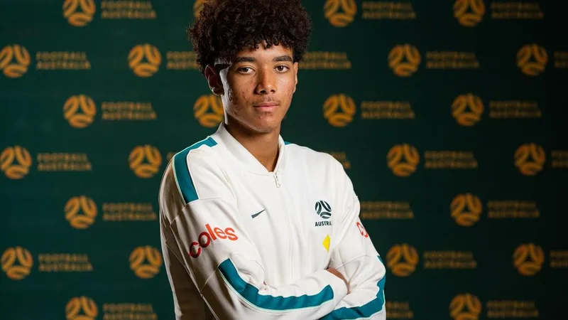 Teen sensation makes Socceroos history in the US
