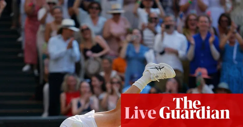 Wimbledon 2026: British wildcard Fery sails past Cobolli into semis; Zverev, Noskova and Kostyuk through – live