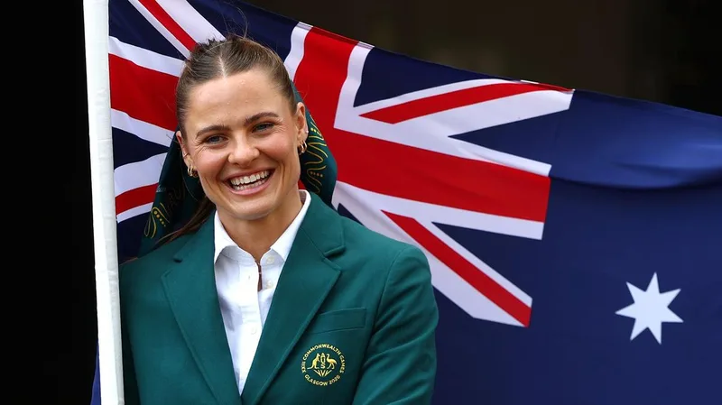 Three Words, One Flag: Nina Kennedy Earns the Honour of Leading Australia Out