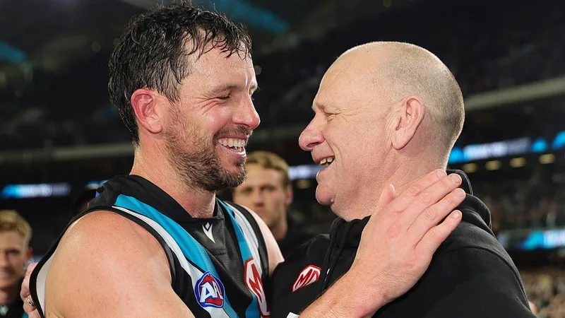 Hinkley Tasmania: Port Adelaide to Adelaide Crows