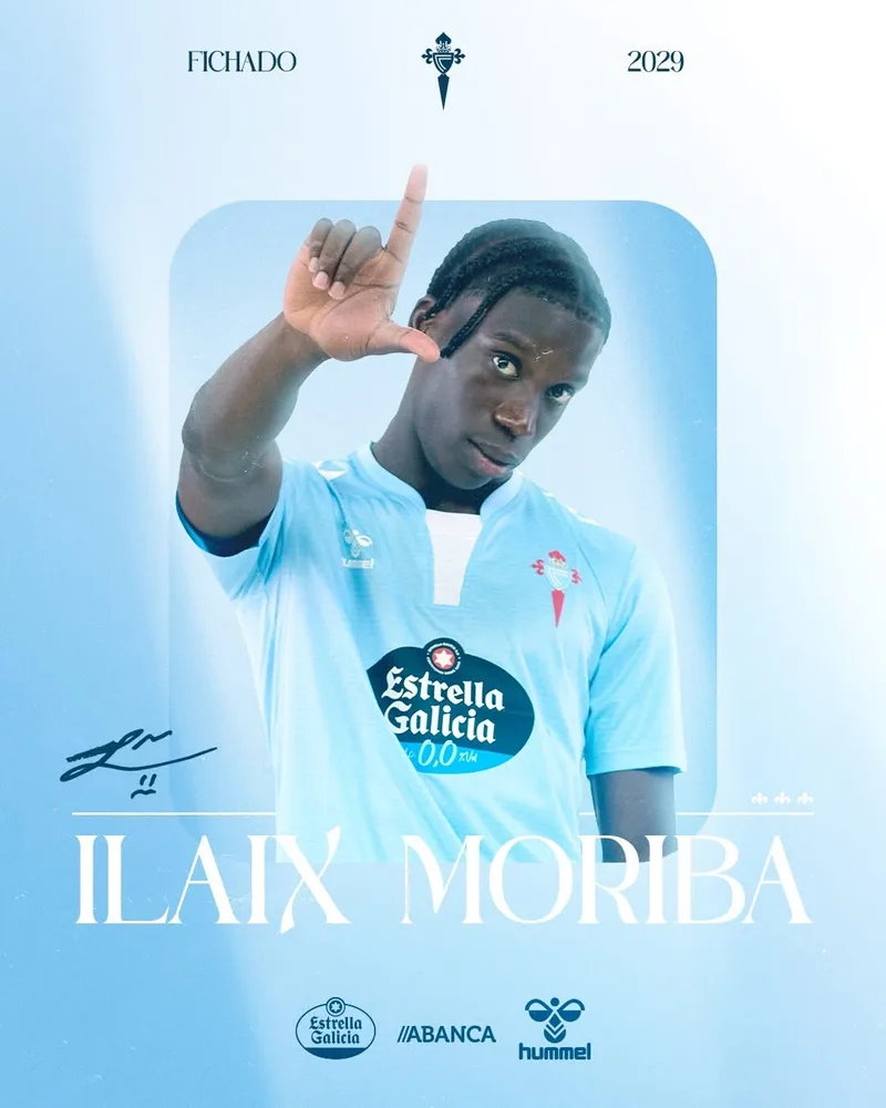 Ilaix Moriba: Celta Vigo to Undecided