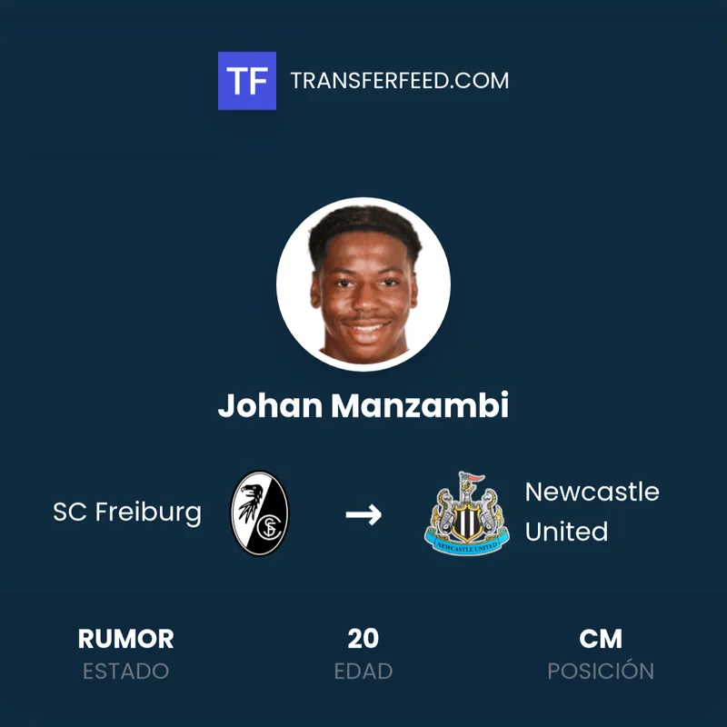 Manzambi Snub: Newcastle United to Manchester United