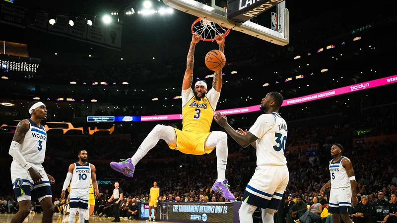 Anthony Davis: Los Angeles Lakers to Undecided