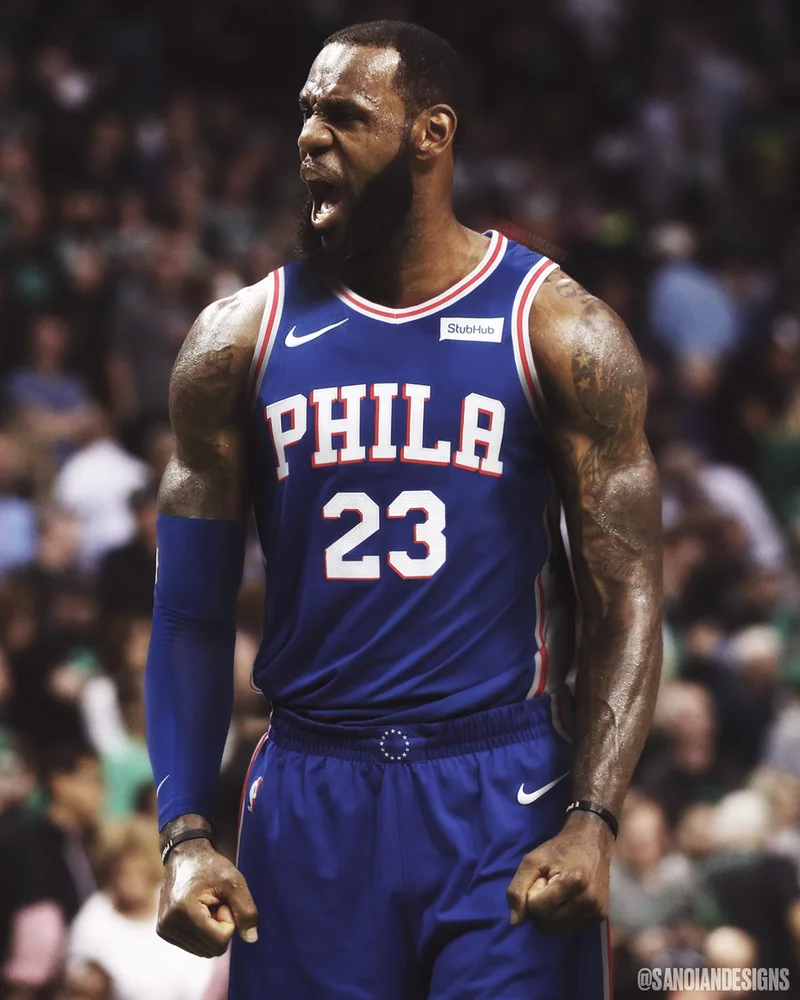 LeBron James: Unattached to Philadelphia 76ers